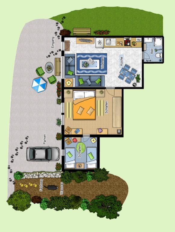Kaept'N Boeff Apartamento Vadersdorf Quarto foto